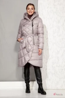 Пальто Beautiful&Free 4068 пудра