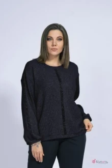 Джемпер (кофта) BegiModa 4015 темно-синий