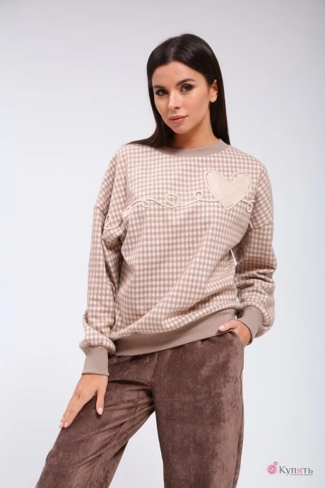 Джемпер (кофта) SandyNa 130408 песочный #1