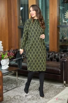 Платье Anastasia 725 горчица