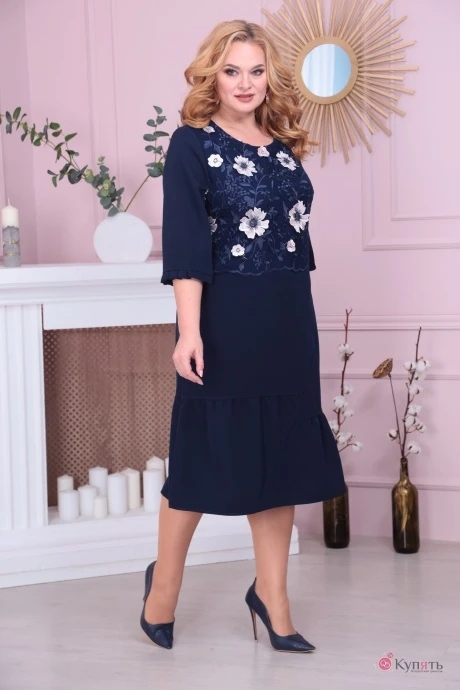 Платье Romanovich Style 1-2273 синий #1