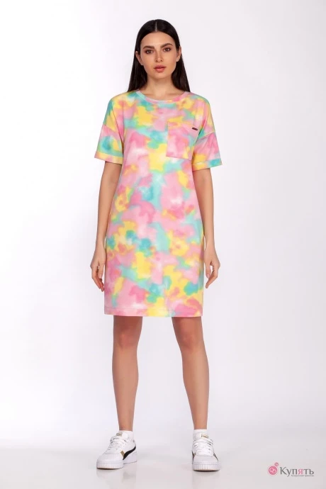 Платье *Распродажа Emilia Style 2066 радуга #1