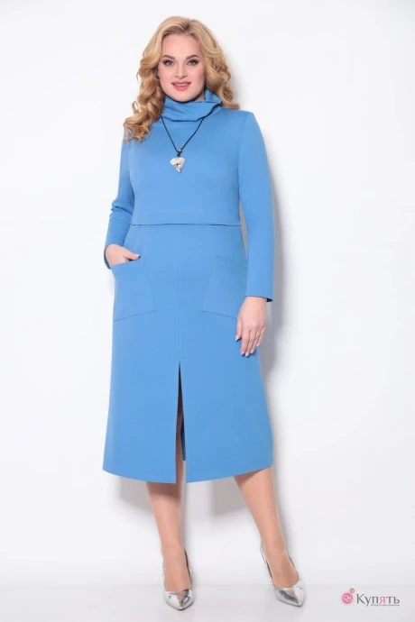 Платье Кокетка и К 903 голубой #1