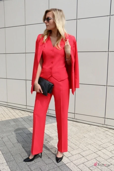 Брючный костюм Azzara 677/1А тройка #1