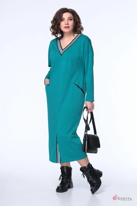 Платье Ollsy 01589 бирюза #1