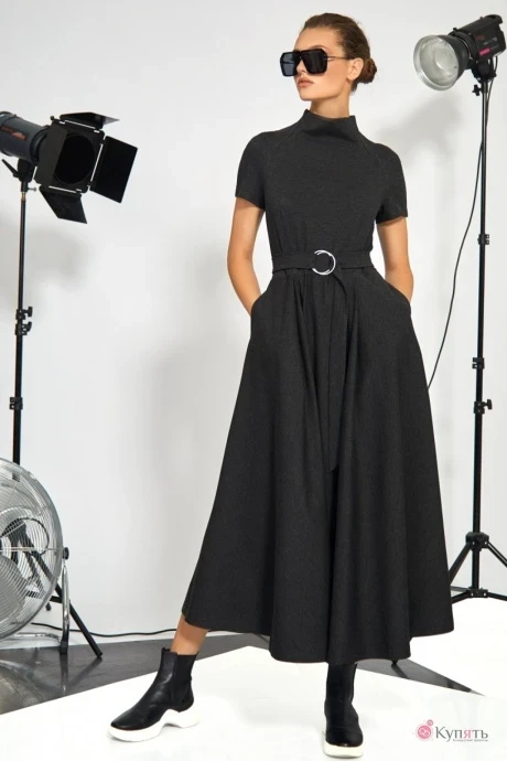 Платье RIVOLI 7029 мокрый асфальт #1