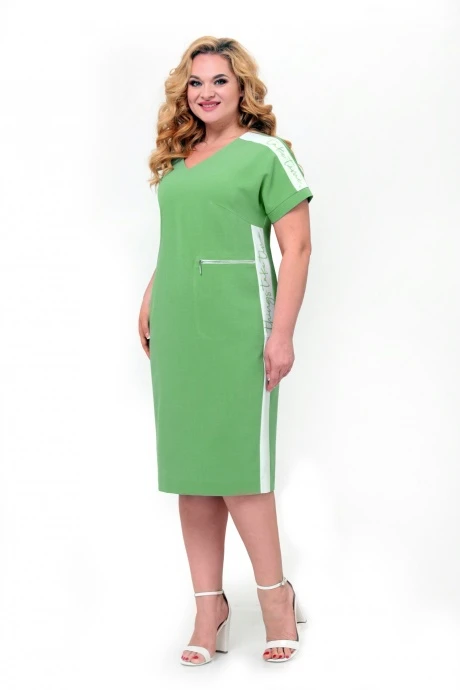 Платье Мишель Стиль 1046 зеленый #1