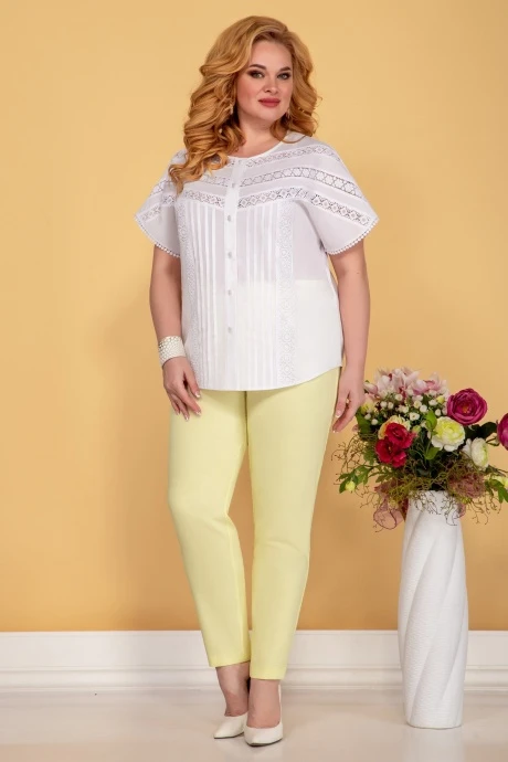 Брючный костюм УТИЛЬ AIRA style 911 лимонный #1