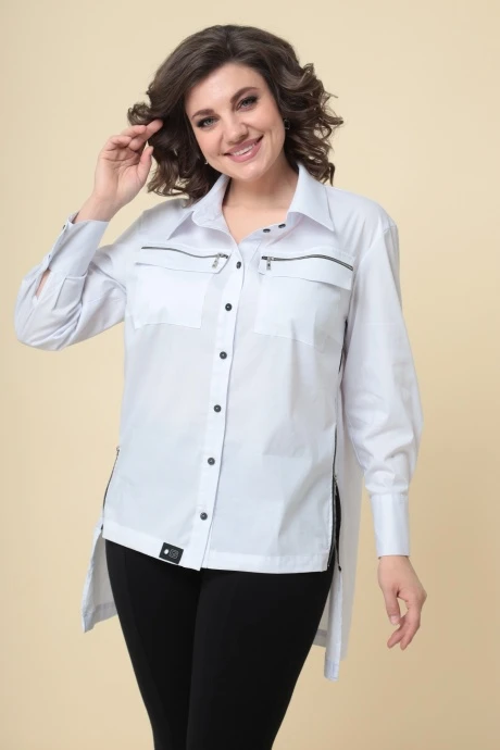 Рубашка SolomeaLux 897 белый #1