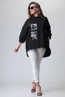 Рубашка EVA GRANT 146-1 черная