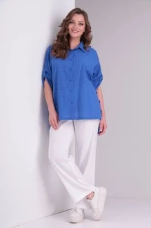 Брючный костюм Rishelie 899 василек двойка