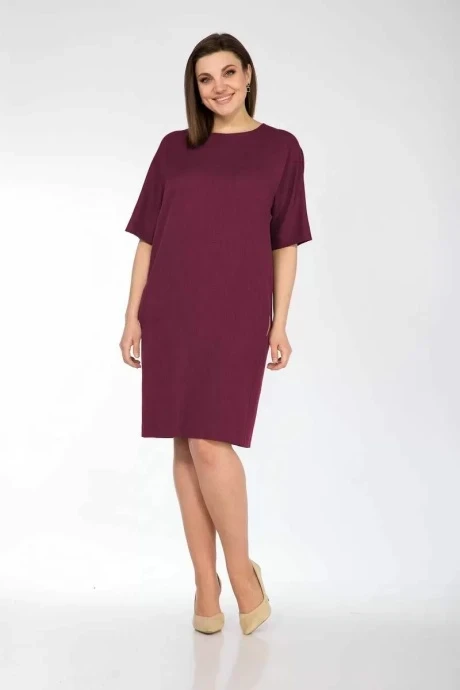 Платье Lady Style Classic 1474/2 Винный #1