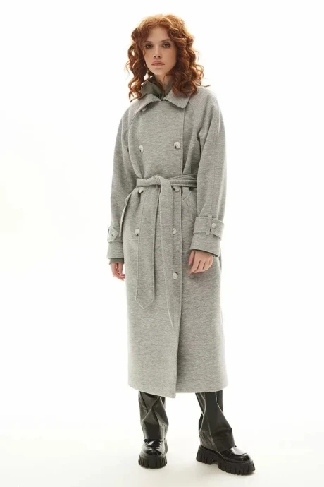 Пальто Golden Valley 7139-1 серый #1