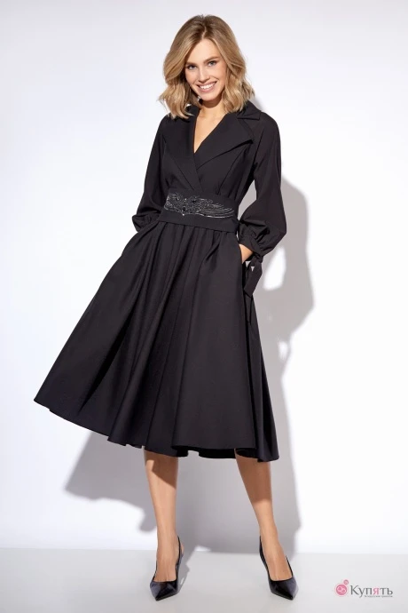 Платье *Распродажа RIVOLI 7092 черный #1