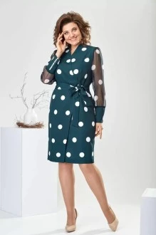 Деловое платье Romanovich Style 1-2315 изумруд