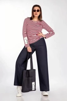 Джинсовые брюки INVITE 2026 темно-синий