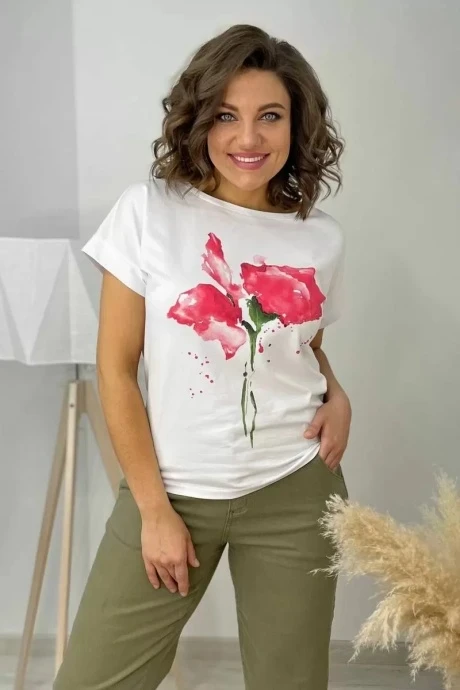 Футболка Rumoda 2061 к.р.коралл #1
