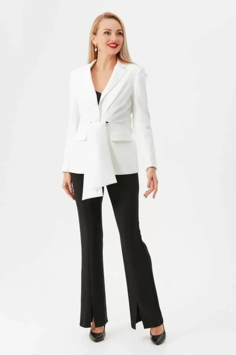 Вечерний жакет Condra 15086 молочный #1