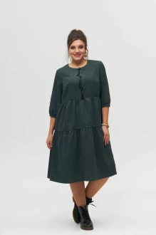 Платье Anelli 833 /1 зеленый