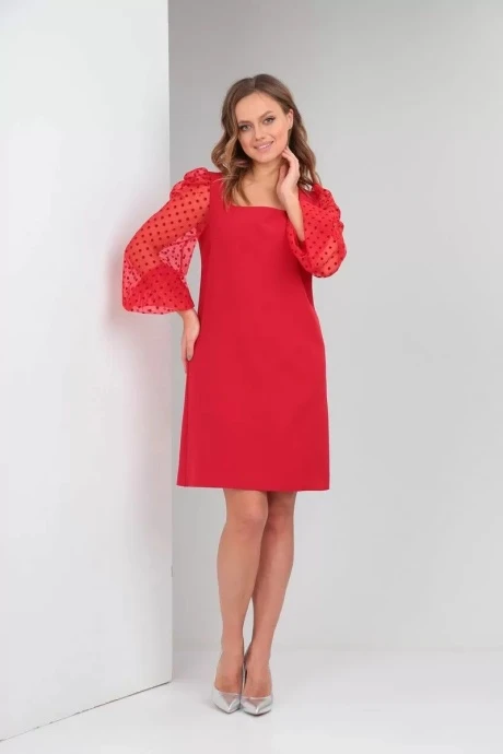 Платье TVIN 7610 красный #1