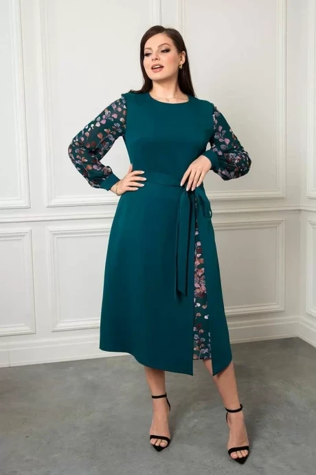Платье Daloria 1951 изумрудный #1