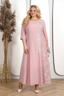 Платье Нинель Шик 7400 пудра