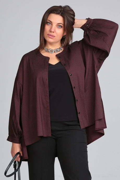 Блузка *Распродажа Lady Secret 0141 винный #1