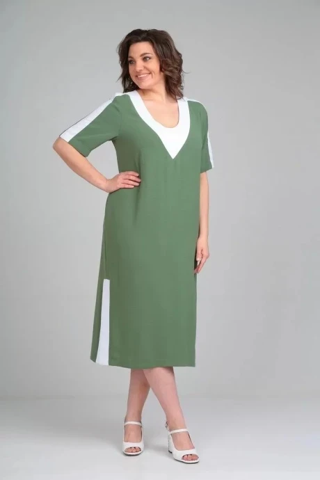 Платье Diamant 1869 олива #1