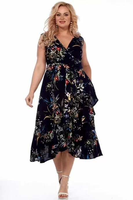 Платье Celentano 5007.1 тёмно-синий #1