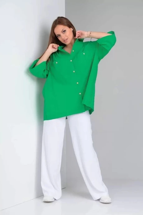 Рубашка TVIN 7625 зеленый #1