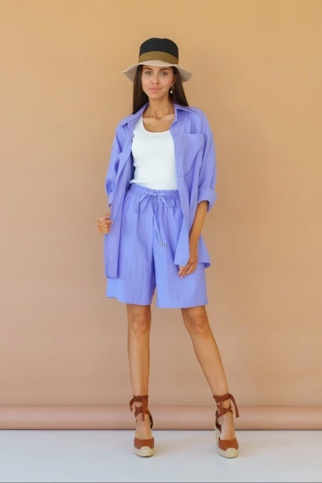 Рубашка Ivera Collection 5089 Сиреневый #1