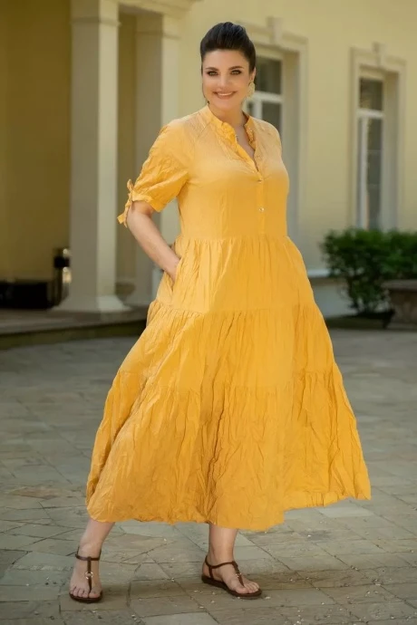 Платье ANDINA 806 -2 манго #1