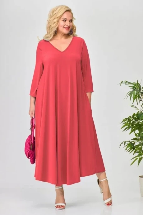 Платье Anastasia 1008 коралл #1