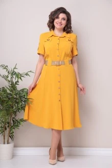 Платье Moda-Versal 2298 горчичный