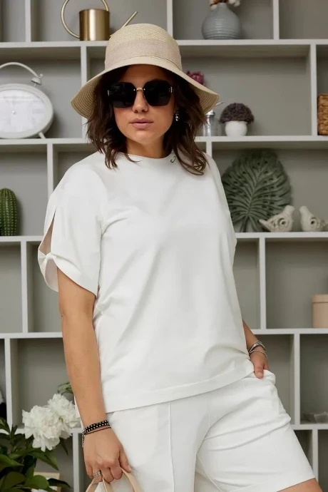 Блузка BegiModa 4060 молочный #1