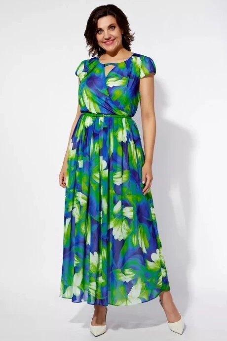 Платье из вискозы Ольга Стиль С743 #1