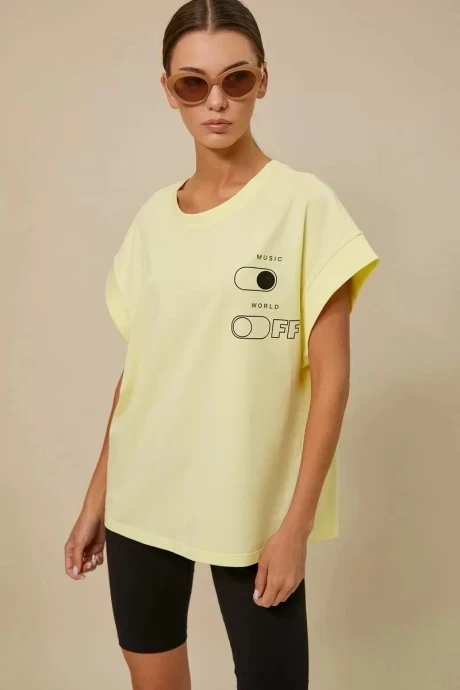 Футболка KOSKA 290.2 жёлтый #1