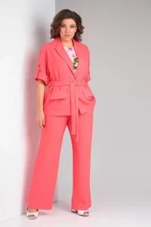 Брючный костюм Такка плюс 23-186 тройка