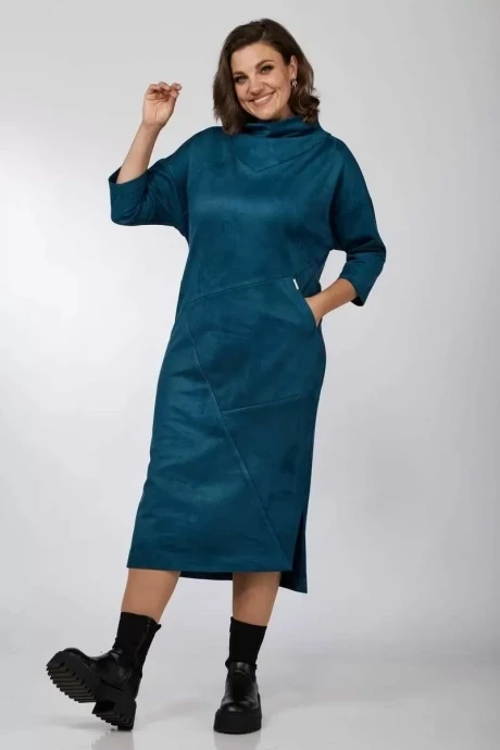 Платье Gold Style 23с2576 изумрудный #1