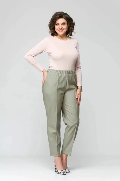 Брюки Anastasia Mak 1140 фисташка #1