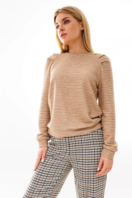 Джемпер (кофта) NikVa н381-1 песок #1