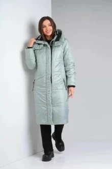 Пальто стеганое Diamant 1836 мята