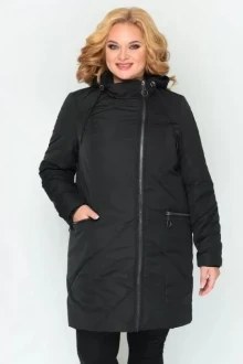 Пальто *Распродажа ALGRANDA (NovellaSharm) 3800-1 чёрный