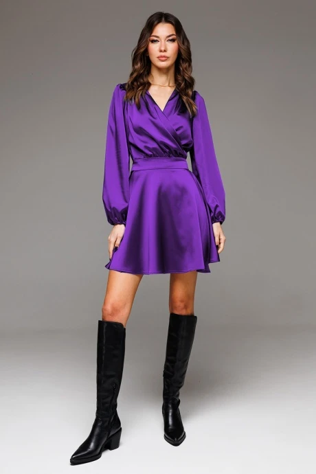 Платье Buter 2741 фиолетовый #1