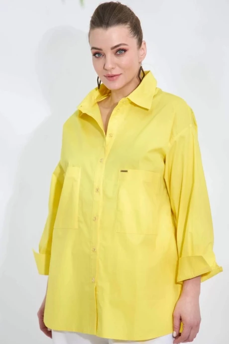 Рубашка SOVA 11078 желтый #1