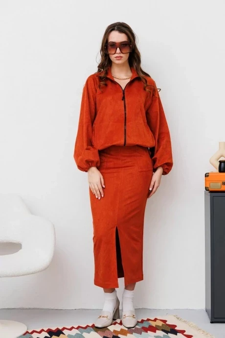 Юбка NikVa 476-1 терракот #1