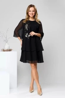Шифоновое платье Romanovich Style 1-2648 чёрный