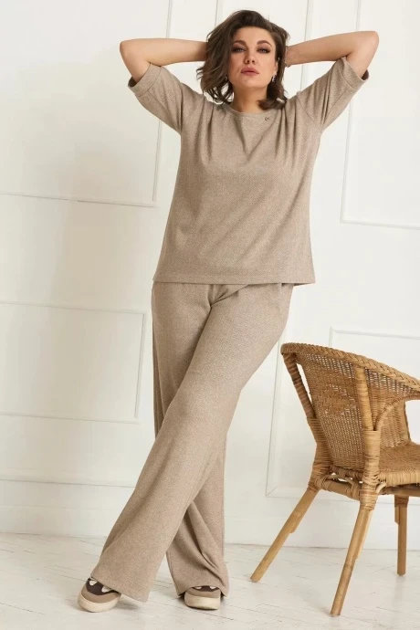 Брюки BegiModa 6046 песок #1