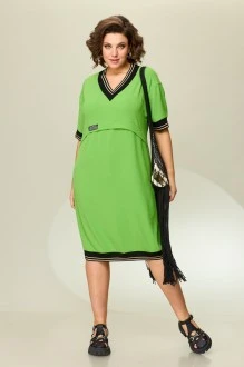 Женское платье INVITE 4070 зеленое яблоко
