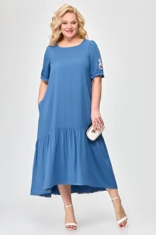 Платье ALGRANDA (Novella Sharm) 3989 С сине-голубой